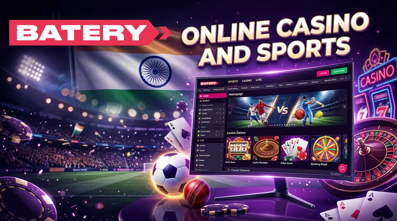 Batery Bet India - Casino and Betting Online